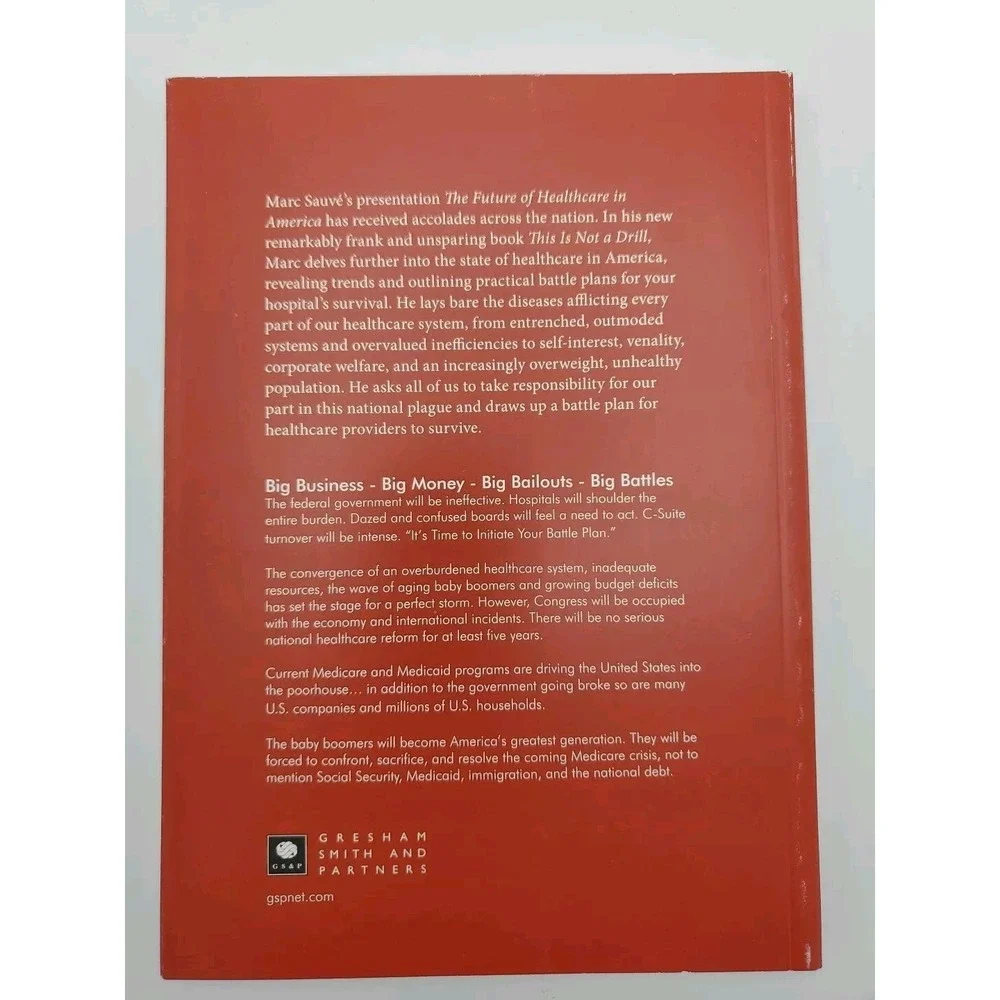 The Real Emergency For Hospitals This Is Not A Drill ‎ Book by Suave Buckland
